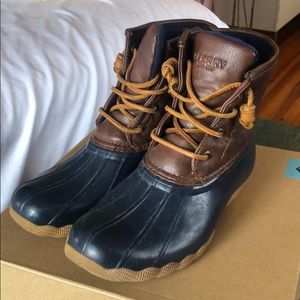 Sperry Saltwater Rain Boots